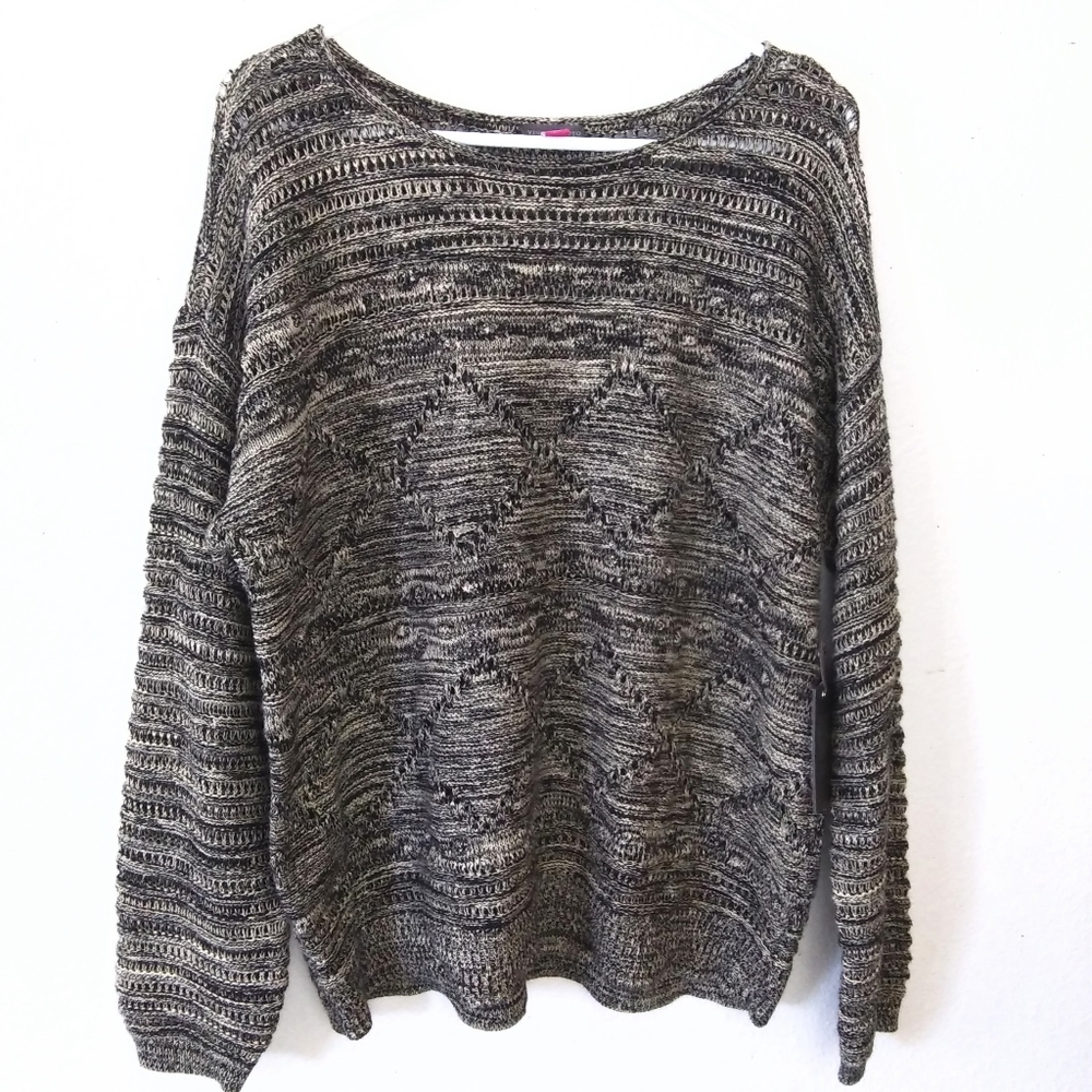 Vince Camuto stitch cotton sweater Size Large - Picture 6 of 13